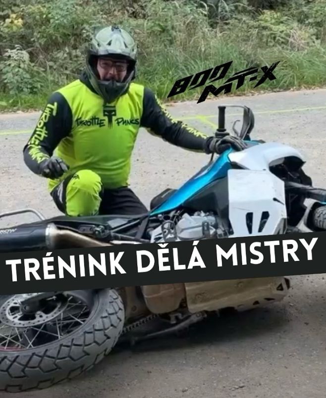 Jak se nám trénovalo na 800MT-X na letošní výzvu MT Challenge 2025? Co vám budeme… tak nějak úplně jiný kafe, ono naučit...